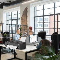 HP DesignJet T870 24-in Printer, 2400 x 1200 DPI, PDF, HP-GL/2, TIFF, JPEG, HP-RTL, CALS G4, URF, Cyan, Matte black, Magenta, Yellow, 2400 x 1200 DPI, Coated paper, Plain paper, Bond paper, Photo paper, Matte paper, Banner, Heavy paper, Satin paper, A1, A2, A3, A4