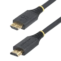 StarTech.com 5m (16ft) High Speed HDMI Cable with Gripping Connectors, 4K 60Hz/1440p 144Hz, HDR10/HDCP 2.2/ARC, 18Gbps, UHD HDMI Cord for TV/Monitor/Display, TPE Jacket, 5 m, HDMI Type A (Standard), HDMI Type A (Standard), 18 Gbit/s, Audio Return Channel (ARC), Black