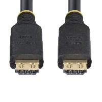 StarTech.com 10m (33ft) Active High Speed HDMI Cable with Gripping Connectors, 4K 60Hz/1440p 144Hz, HDR10/HDCP 2.2/ARC, 18Gbps, UHD HDMI Cord for TV/Monitor/Display, TPE Jacket, 10 m, HDMI Type A (Standard), HDMI Type A (Standard), 18 Gbit/s, Audio Return Channel (ARC), Black
