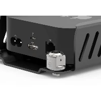 Compulocks Apple TV Security Mount (4th, 4k 1-2nd Gen) (2018-2021) with Cable Lock Black, Aluminium, Black