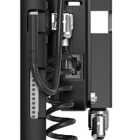 Compulocks Universal Tablet Magnetic Wall Mount Plus Hub Black, Tablet/UMPC, Active holder, Black