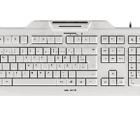 CHERRY KC 1000 SC, Full-size (100%), Wired, USB, QWERTZ, Grey