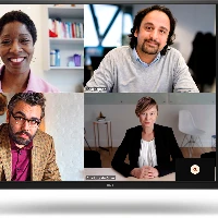 DELL P5525QC, Digital signage flat panel, 138.8 cm (54.6