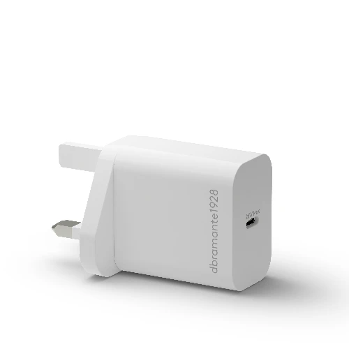 dbramante1928 re-charge - UK Wall Charger USB-C 25W - W, Indoor, AC, White