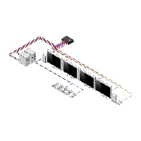 StarTech.com Secure 2-Port Quad-Monitor KVM Switch, 2x DisplayPort In to 4x HDMI Out, 4K 30Hz, NIAP 4.0 Desktop KVM, Metal Housing, CAC Port, Made in the USA, 3840 x 2160 pixels, 4K Ultra HD, Black
