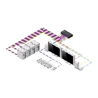 StarTech.com Secure 4-Port Dual-Monitor KVM Switch, DisplayPort, 4K 30Hz, NIAP 4.0 Desktop KVM, Metal Housing, CAC Port, Made in the USA, 89 mm, 16.2 mm, 216 mm, 257 mm, 551 mm, 436 mm