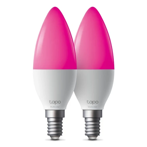 TP-Link Tapo L430C, Smart bulb, Wi-Fi/Bluetooth, White, 802.11b, 802.11g, Wi-Fi 4 (802.11n), E14, B38