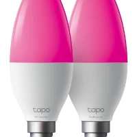 TP-Link Tapo L430C, Smart bulb, Wi-Fi/Bluetooth, White, 802.11b, 802.11g, Wi-Fi 4 (802.11n), E14, B38