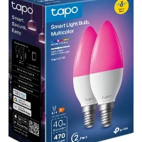 TP-Link Tapo L430C, Smart bulb, Wi-Fi/Bluetooth, White, 802.11b, 802.11g, Wi-Fi 4 (802.11n), E14, B38
