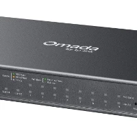 TP-Link Omada ES210GP, Managed, L2, Gigabit Ethernet (10/100/1000), Power over Ethernet (PoE), Rack mounting, DIN rail