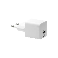 dbramante1928 re-charge Pro - EU Wall Charger USBC30W+USBA18W-W, Indoor, AC, White