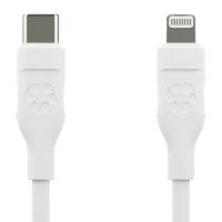 dbramante1928 re-charge - Cable - 2.5m USB-C to Lightning - W, 2 m, Lightning, USB C, Male, Male, White
