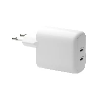 dbramante1928 re-charge Pro - EU Wall Charger 2x USB-C 20W - W, Indoor, AC, White