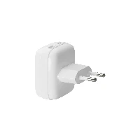 dbramante1928 re-charge Pro - EU Flat Wall Charger 2xUSB-C 25W-W, Indoor, USB, White