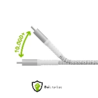 dbramante1928 re-charge Pro - BRD Cable 1.2m USB-C to Lightn -W, 1.2 m, Lightning, USB C, Male, Male, White