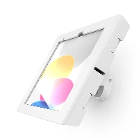 Compulocks iPad 10th-11th (A16) Gen, Apex Enclosure Bow Tilting Wall Mount - White, 27.9 cm (11