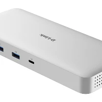D-Link 9-in-1 USB4 Docking Station, Wired, USB4, 100 W, 10,100,1000,2500 Mbit/s, Grey, 40 Gbit/s