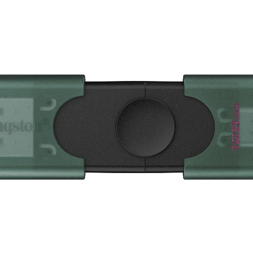 Kingston Technology DataTraveler 128GB USB-A + USB-C 3.2 Gen 1 DuoG2, 128 GB, USB Type-A / USB Type-C, 3.2 Gen 1 (3.1 Gen 1), Cap, 10 g, Black, Green