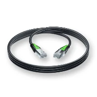 Zyxel ACCESSORY-ZZ0110F, 1 m, Cat6a, RJ-45, RJ-45, Black