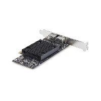 StarTech.com 2-Port PCIe 10Gb Ethernet Network Card, 10GbE Network Interface Card, Broadcom BCM57416 Chipset, Dual RJ45 10GBase-T/Gigabit, NIC Card, TAA, Internal, Wired, PCI Express, Ethernet, 20000 Mbit/s, Black