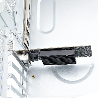 StarTech.com 2-Port PCIe 10Gb Ethernet Network Card, 10GbE Network Interface Card, Broadcom BCM57416 Chipset, Dual RJ45 10GBase-T/Gigabit, NIC Card, TAA, Internal, Wired, PCI Express, Ethernet, 20000 Mbit/s, Black