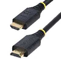 StarTech.com 3m (10ft) Certified Ultra High Speed HDMI Cable, 8K 60Hz/4K 120Hz, HDMI 2.1 Cable with HDR10+ / eARC, 48Gbps, 8K HDMI Cord for Monitor/TV/Display, Flexible TPE Jacket, 3 m, HDMI Type A (Standard), HDMI Type A (Standard), 48 Gbit/s, Audio Return Channel (ARC), Black
