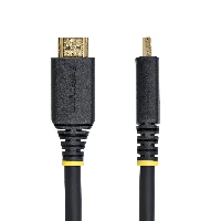 StarTech.com 5m (16ft) Certified Ultra High Speed HDMI Cable, 8K 60Hz/4K 120Hz, HDMI 2.1 Cable with HDR10+ / eARC, 48Gbps, 8K HDMI Cord for Monitor/TV/Display, Flexible TPE Jacket, 5 m, HDMI Type A (Standard), HDMI Type A (Standard), 48 Gbit/s, Audio Return Channel (ARC), Black
