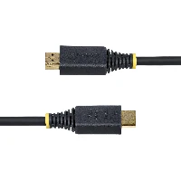 StarTech.com 2m (6ft) Certified Ultra High Speed HDMI Cable, 8K 60Hz/4K 120Hz, HDMI 2.1 Cable with HDR10+ / eARC, 48Gbps, 8K HDMI Cord for Monitor/TV/Display, Flexible TPE Jacket, 2 m, HDMI Type A (Standard), HDMI Type A (Standard), 48 Gbit/s, Audio Return Channel (ARC), Black