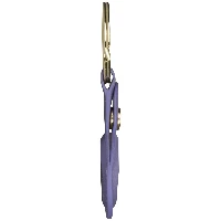 dbramante1928 Copenhagen - AirTag Key Ring - Daybreak Purple/Gold, Finder, Purple, Scratch resistant, Apple AirTag, 12 g, 40 mm