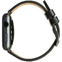 dbramante1928 Copenhagen - Watch Strap 44mm - Black/Space Grey, Band, Smartwatch, Black, Grey, Apple, Apple Watch, Leather