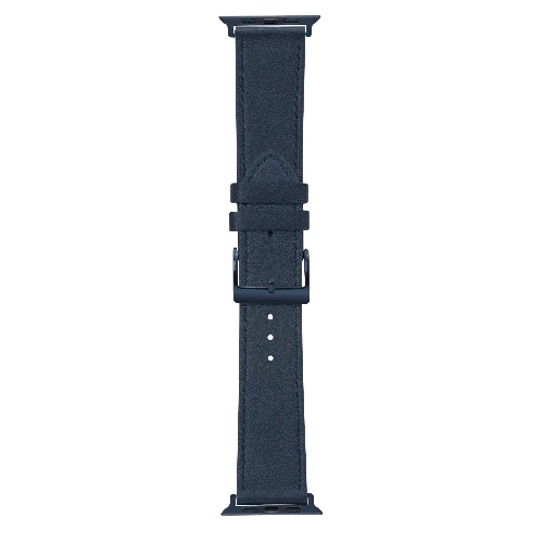 dbramante1928 Copenhagen - Watch Strap 44mm - Navy Blue, Band, Smartwatch, Navy, Apple, Watch SE & Series 1-6, 35 mm