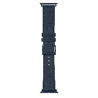 dbramante1928 Copenhagen - Watch Strap 44mm - Navy Blue, Band, Smartwatch, Navy, Apple, Watch SE & Series 1-6, 35 mm