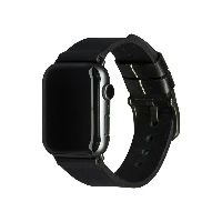 dbramante1928 Bornholm - Watch Strap 44mm - Black/Space Grey, 35 mm, 7 mm, 165 mm, 22 g, 66 mm, 19 mm