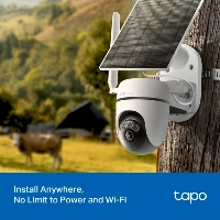 TP-Link Tapo C615G KIT, IP security camera, Outdoor, Wireless, Ceiling/Wall/Pole, White, Dome