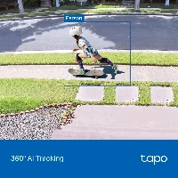 TP-Link Tapo TC46, IP security camera, Indoor & outdoor, Wired & Wireless, Amazon Alexa & Google Assistant, Ceiling/Wall/Pole, Black, White