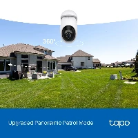 TP-Link Tapo TC46, IP security camera, Indoor & outdoor, Wired & Wireless, Amazon Alexa & Google Assistant, Ceiling/Wall/Pole, Black, White
