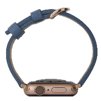 dbramante1928 Madrid - Watch Strap 38/40mm - Ultra-marine Blue, Band, Smartwatch, Blue, Apple, Apple Watch SE, 32 mm