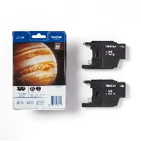 Brother LC1240BKBP2 - Confezione da 2 - nero - originale - blister - cartuccia d'inchiostro - per Brother DCP-J525, J725, J925, MFC-J430, J5910, J625, J6510, J6710, J6910, J825