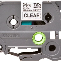 Brother TZe-S151 - Adesivo extra forte - scuro su chiaro - Rotolo (2,4 cm x 8 m) 1 cassetta(e) nastro laminato - per Brother PT-D600, P750, P950, P-Touch PT-D610, D800, E550, P900, P950, P-Touch EDGE PT-P750