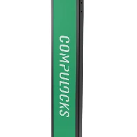 Compulocks Universal Tablet Cling Brandable Floor Stand - Supporto - per tablet - bloccabile - acciaio - nero - dimensione schermo fino a 13 - interfaccia montaggio 100 x 100 mm - supporto a pavimento