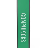 Compulocks Universal Tablet Cling Brandable Floor Stand - Supporto - per tablet - bloccabile - acciaio - nero - dimensione schermo fino a 13 - interfaccia montaggio 100 x 100 mm - supporto a pavimento