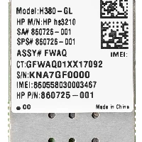 HP hs3210 - Modem cellulare wireless - 3G - M.2 Card - 21.6 Mbps - per ProBook 64X G3, 64X G4, 65X G3, ZBook 14u G4, 15 G4, 15 G5, 15u G4, 17 G4, 17 G5