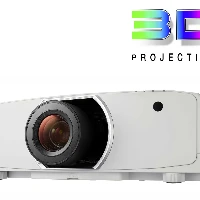 NEC PA853W - Proiettore 3LCD - 3D - 8500 lumen ANSI - WXGA (1280 x 800) - 1610 - 720p - lente zoom - LAN