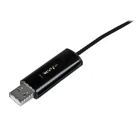 StarTech.com Cavo switch KM a 2 porte USB con trasferimento di file per PC e Mac - USB 2.0 - Adattatore per connessione diretta - USB 2.0 - USB 2.0 - nero