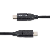 StarTech.com Cavo USB-C da 0,5m M/M - Cavo USB 2.0 Tipo C da Ricarica - Cavo USB - 24 pin USB-C (M) a 24 pin USB-C (M) - USB 2.0 - 50 cm - nero - per P/N DKT30CHD
