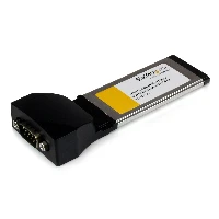 StarTech.com Scheda adattatore seriale DB9 ExpressCard a 1 porta a RS232 con 16950 UART - Basata su USB - Scheda seriale - ExpressCard - RS-232