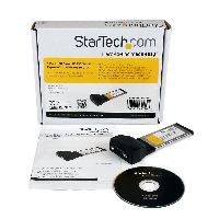 StarTech.com Scheda adattatore seriale DB9 ExpressCard a 1 porta a RS232 con 16950 UART - Basata su USB - Scheda seriale - ExpressCard - RS-232