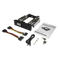 StarTech.com Unit Hot Swap per disco rigido da 5,25 a 3,5 - Drive SATA/SAS da 3,5 - Trayless - SAS/SATA Backplane - Adattatore vano unit di memorizzazione - da 5,25 a 3,5 - SATA 6Gb/s / SAS 6Gb/s - per P/N 25SATSAS35HD
