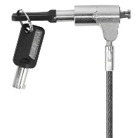 Targus DEFCON Compact Keyed Cable Lock - Blocco cavo di sicurezza - nero - 1.98 m