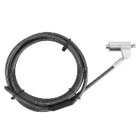 Targus DEFCON Compact Keyed Cable Lock - Blocco cavo di sicurezza - nero - 1.98 m